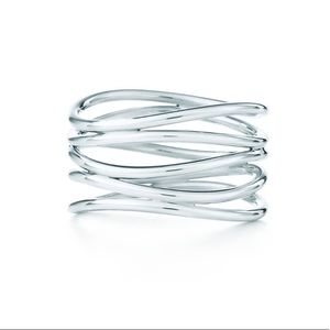 Elsa Peretti Wave Fire-row Ring